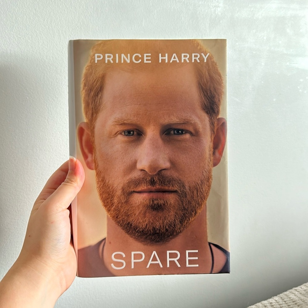 Spare Hardcover Book by Prince Harry